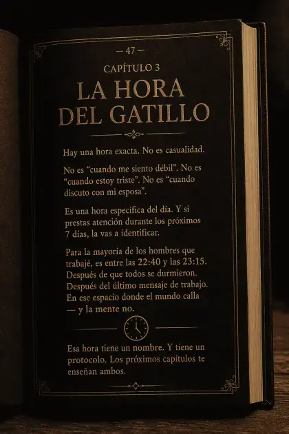 Capítulo 3 · La hora del gatillo · pág. 47